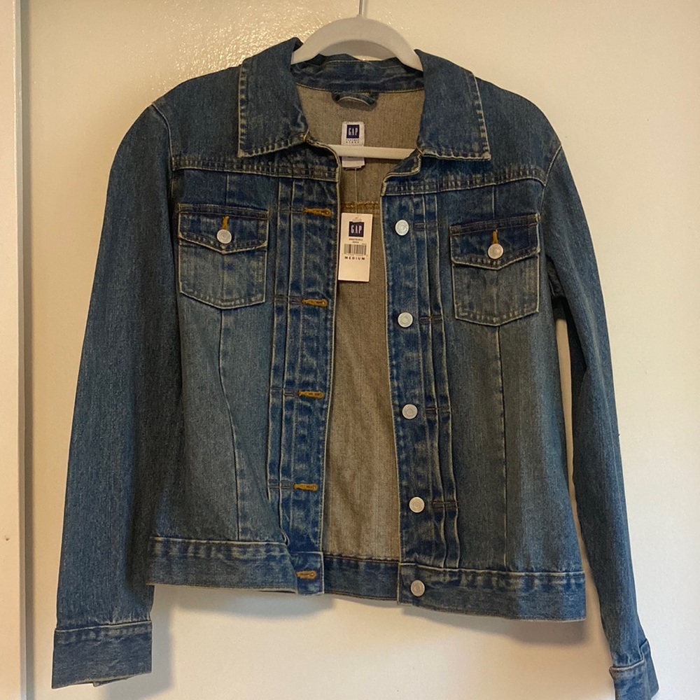 NWT Gap factory denim jacket